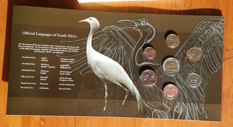 2012 Uncirculated set - Including 5c medal