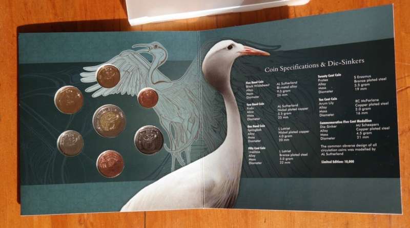 2012 Uncirculated set - Including 5c medal