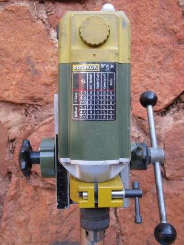 proxxon drill/milling machine