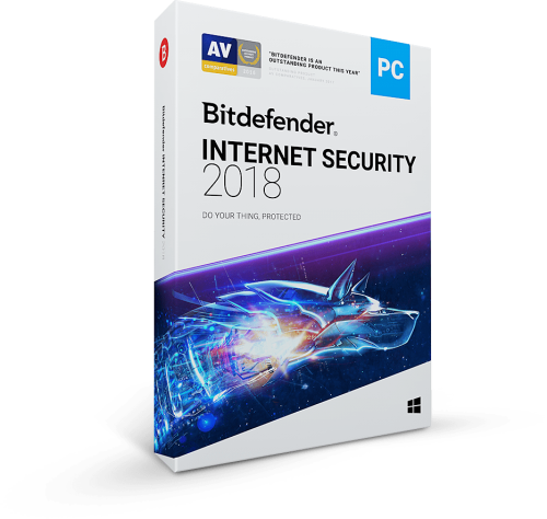 Bitdefender Internet Security 2018 - 2 User (1Year)