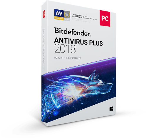 Bitdefender Antivirus Plus - 4 User (1Year)