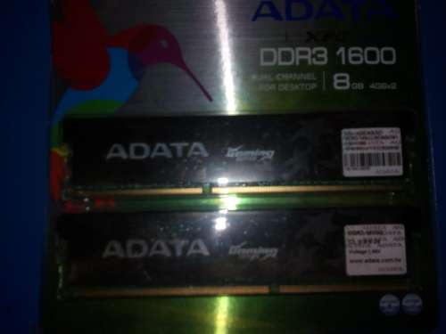 Adapta XPG Gaming Series 8GB (4GBx2) DDR3 1600 Memory Kit