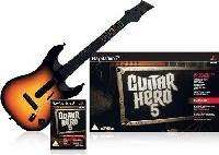 Guitar Hero 5 - Bundle + Guitar (PS2)