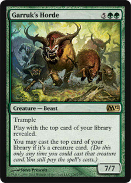 Magic the Gathering: Garruk's Horde (M12 Edition)