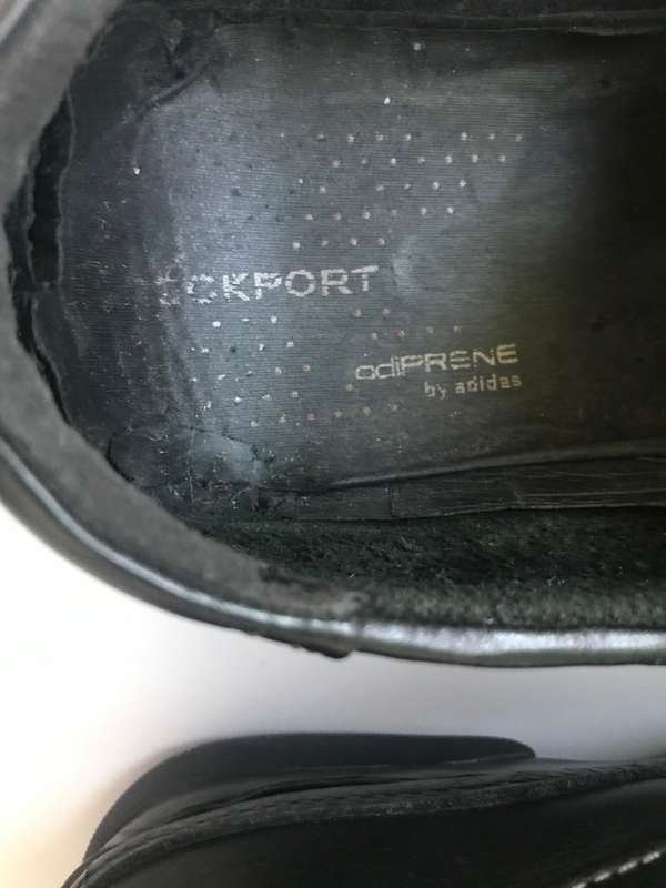 Black Rockport shoe by Adidas men size 11