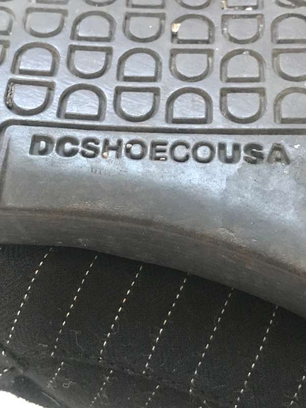 Men Shoe casual DC Shoeco USA made size 10