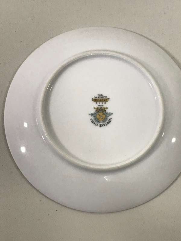 Beautiful Noritake RareDisplay Porcelain 3 Bowls and Side plate Pattern Wellesley 6312