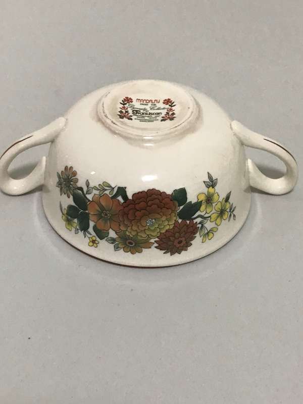 Stunning Display Mandalay Franciscan Vintage Dinner ware Staffordshire England