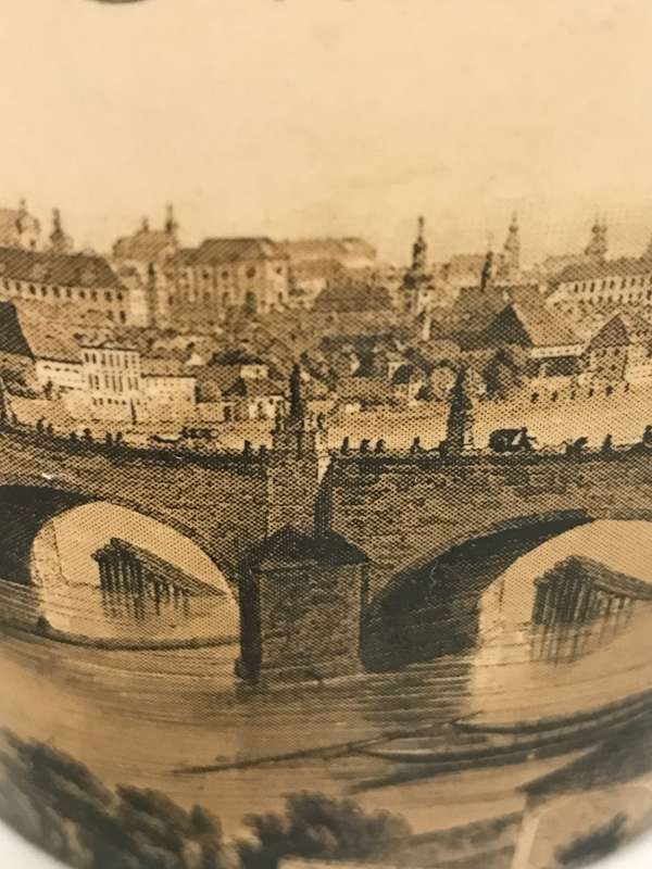 Pretty Praha Mugs Vintage Czech Republic 1973