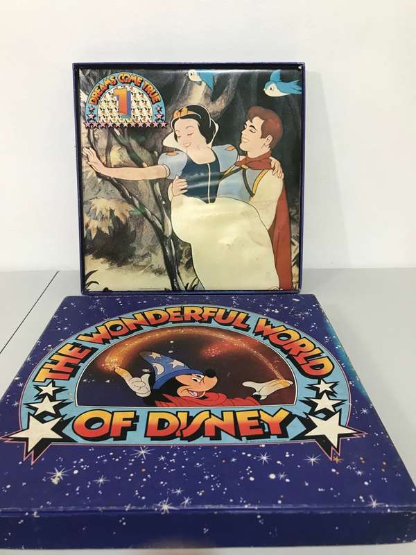 Vintage 1970`s Wonderful World of Disney LP`s by Readers Digest for Children
