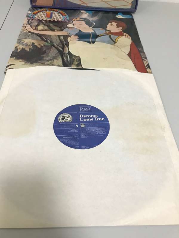 Vintage 1970`s Wonderful World of Disney LP`s by Readers Digest for Children