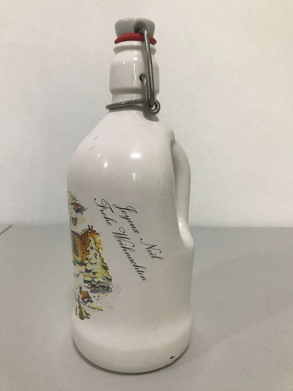 Christmas decanter German made 20th Century
