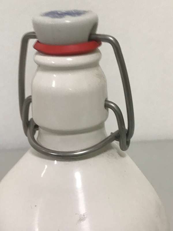 Christmas decanter German made 20th Century