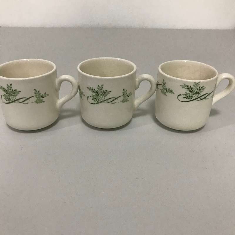 Windsor castle cups Espresso size Made in England 20th Century