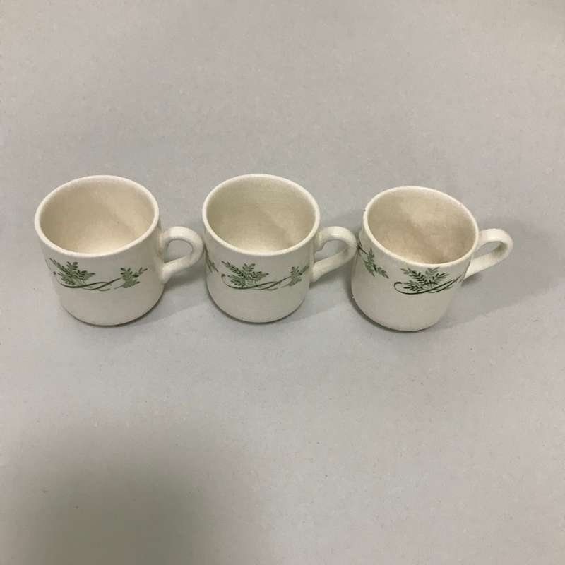 Windsor castle cups Espresso size Made in England 20th Century