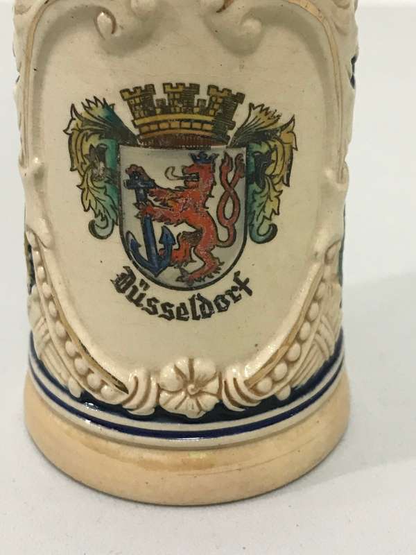 Original Gerz Beer Stein Lidded Zinn Beer Mug,German Beer Stein,German Beer Mug