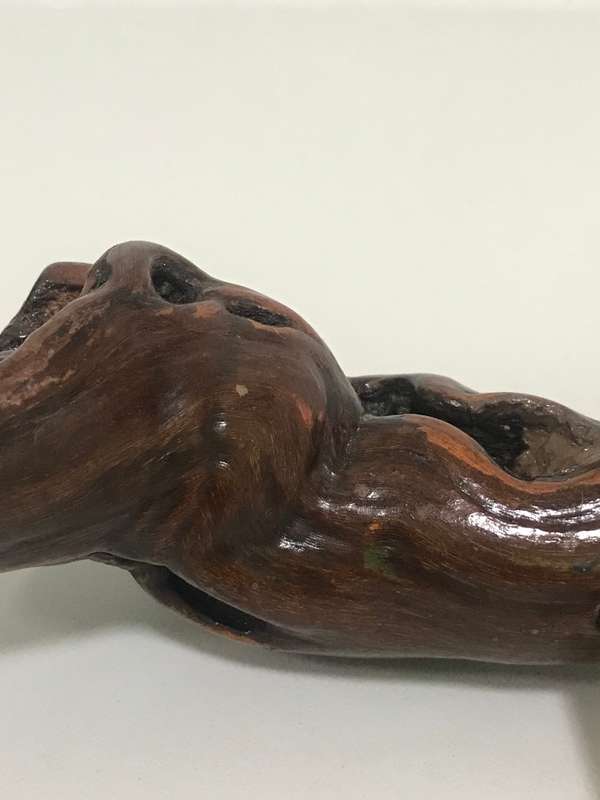 Antique French Burl Cork Screw by Laurent Siren