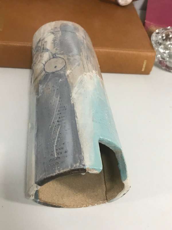 Ceramic Vase Glazed Unique Design