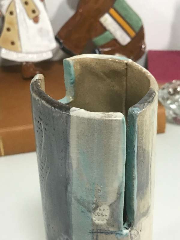 Ceramic Vase Glazed Unique Design