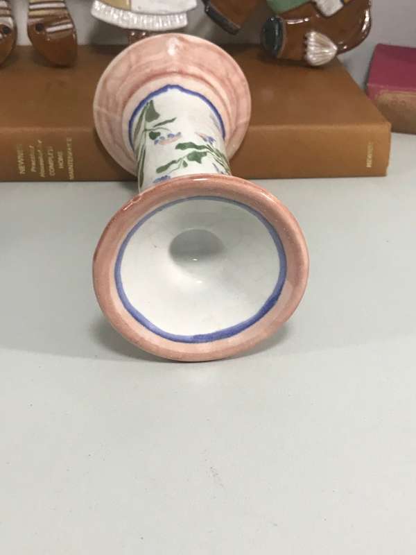 Handmade Candle Holder and Ashtray/Holder both by The Potter