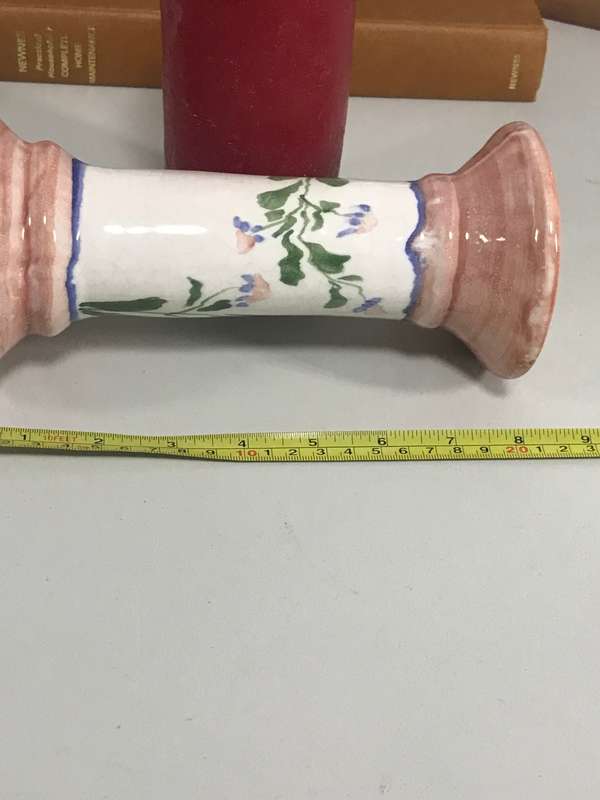 Handmade Candle Holder and Ashtray/Holder both by The Potter