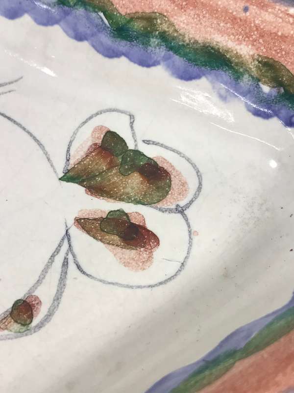 Handmade Candle Holder and Ashtray/Holder both by The Potter