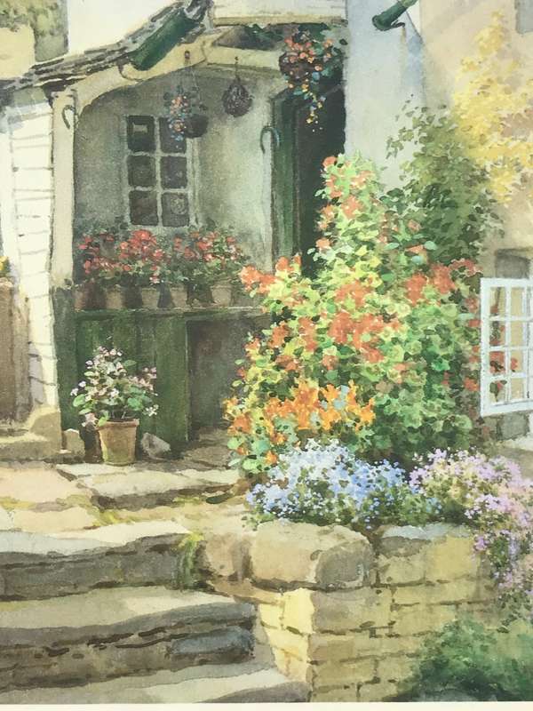 Two Stunning Prints of Pimpernel English Country Garden 30cm x 25cm
