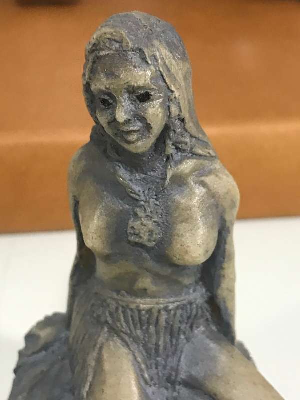 Statue of Pania New Zealand in Stone made in New Zealand 12cm x 7cm