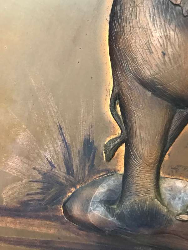 3D Art Elephant Michelle Original by Space Age Products Big Frame 85cm x 61cm