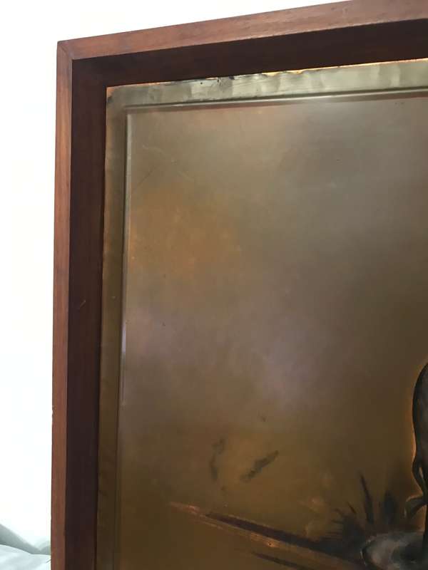 3D Art Elephant Michelle Original by Space Age Products Big Frame 85cm x 61cm
