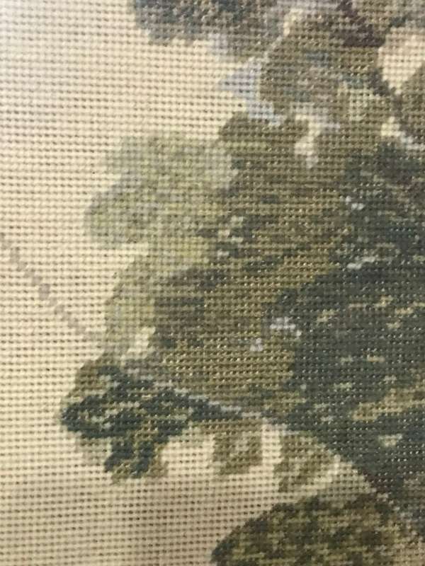 Louis xv Scene Tapestry Needlepoint Family Father Mother and Son 80cm x 65 cm