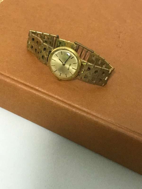 Swiss Made Nivada Gold Watch Mechanical winding unisex