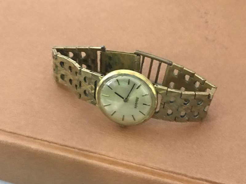 Swiss Made Nivada Gold Watch Mechanical winding unisex