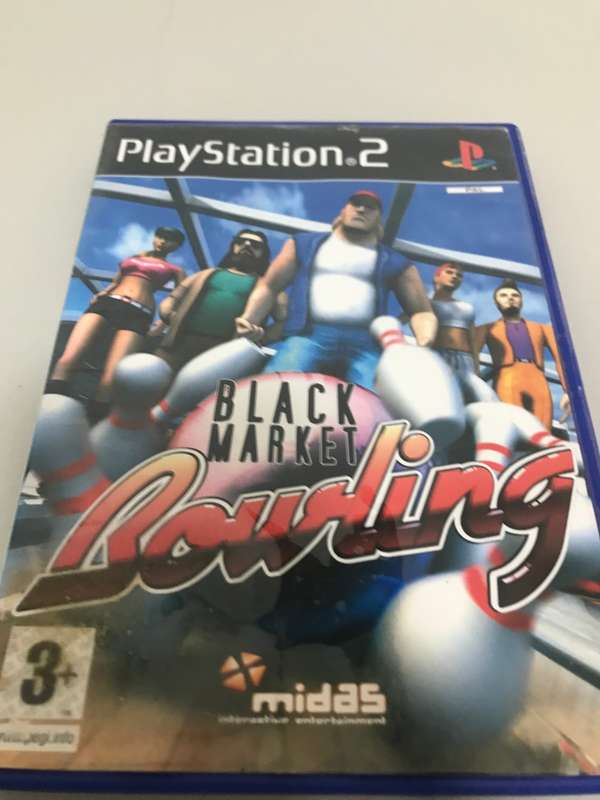 PS2 Game Black Market Bowling PAL PG Used