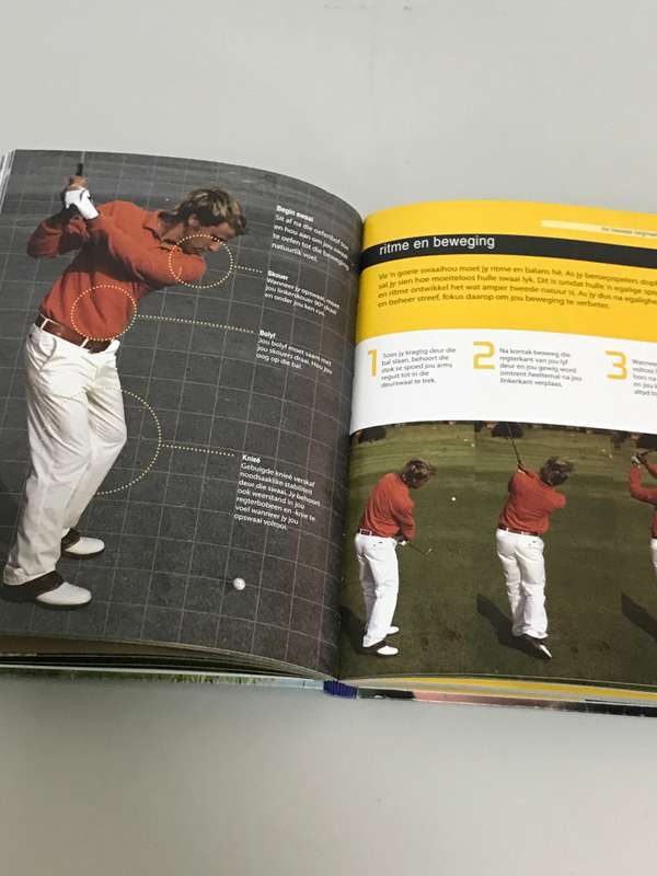 Golf in Aksie Boek en met Lewendige aksieDVD deur Gavin Newman