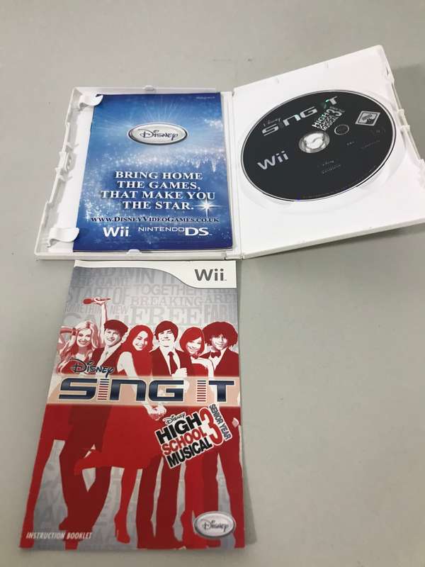 Nintendo WII Sing It High School Musical Senior Year Nintendo