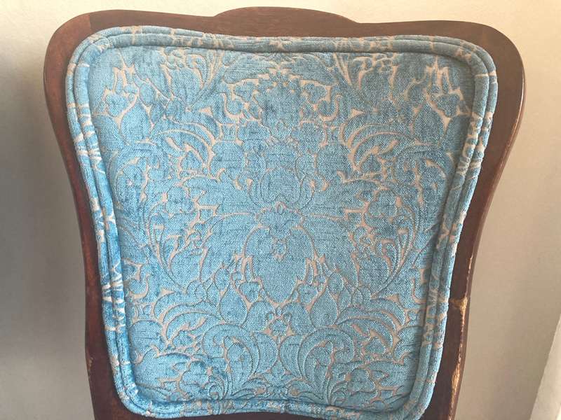 Two Antique Victorian Diningroom chairs Dark