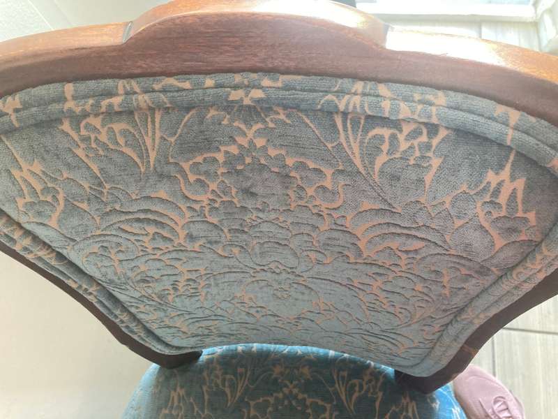 Two Antique Victorian Diningroom chairs Dark