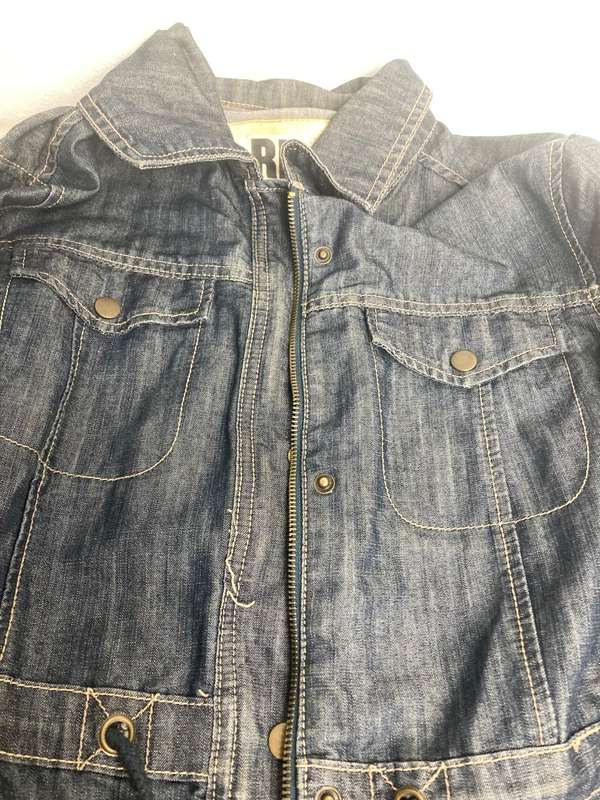 RE, Jeans Ladies Jacket Size 14/38