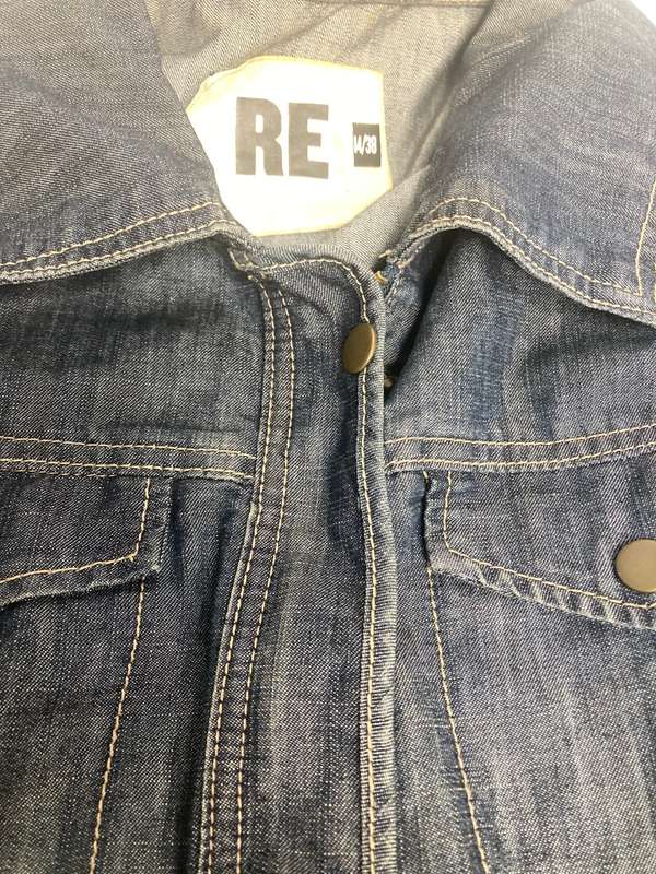 RE, Jeans Ladies Jacket Size 14/38