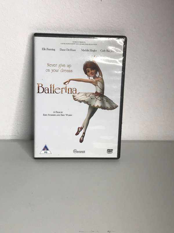 DVD Ballerina Never give up on your dreams
