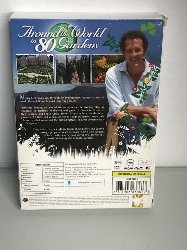 Around the world 80 most inspirational Gardens by BBC Monty Don Journey