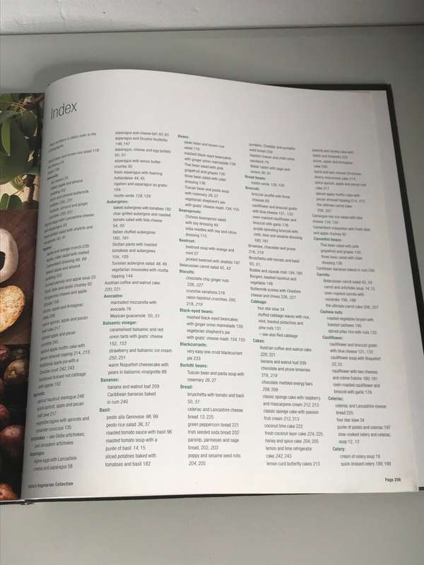 BBC Delias VEGETARIAN COLLECTION Hardcover