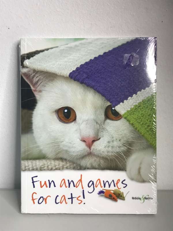 Book Fun and games for CATS   Brand new and sealed