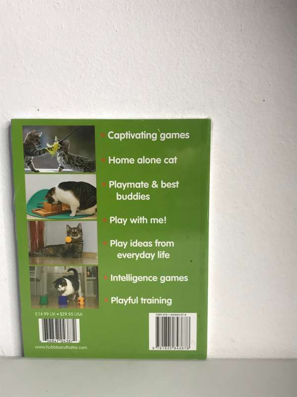 Book Fun and games for CATS   Brand new and sealed