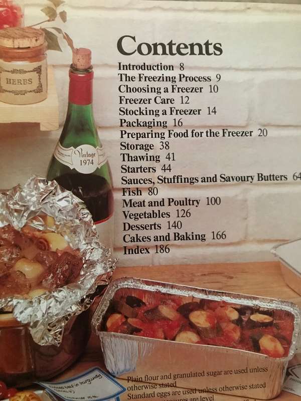 Freezer cookery book The St Michael All Colour by Madeline Fraser