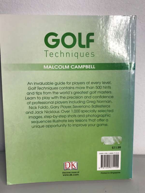 Golf Techniques (more than 500 hints and tips from greatest golf masters)