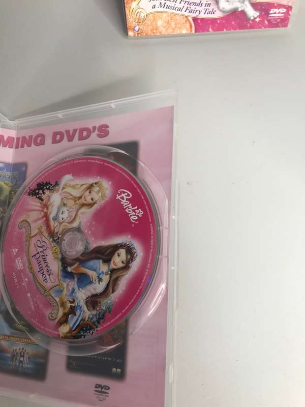 Lot of 3 DVD Barbie
