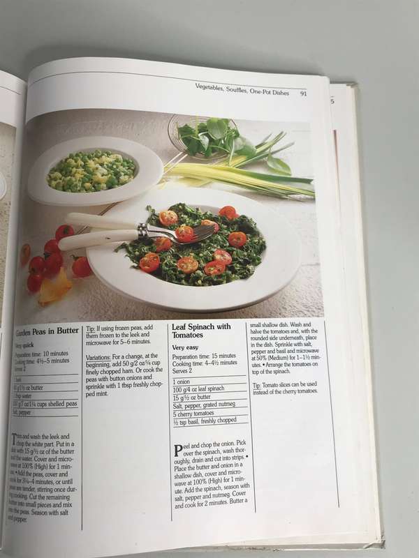 Microwave cookbook more 150 easy to follow recipes hardcover