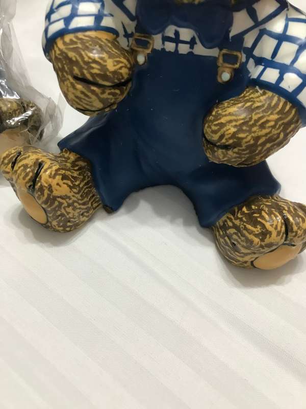 2 Bear wax Candles